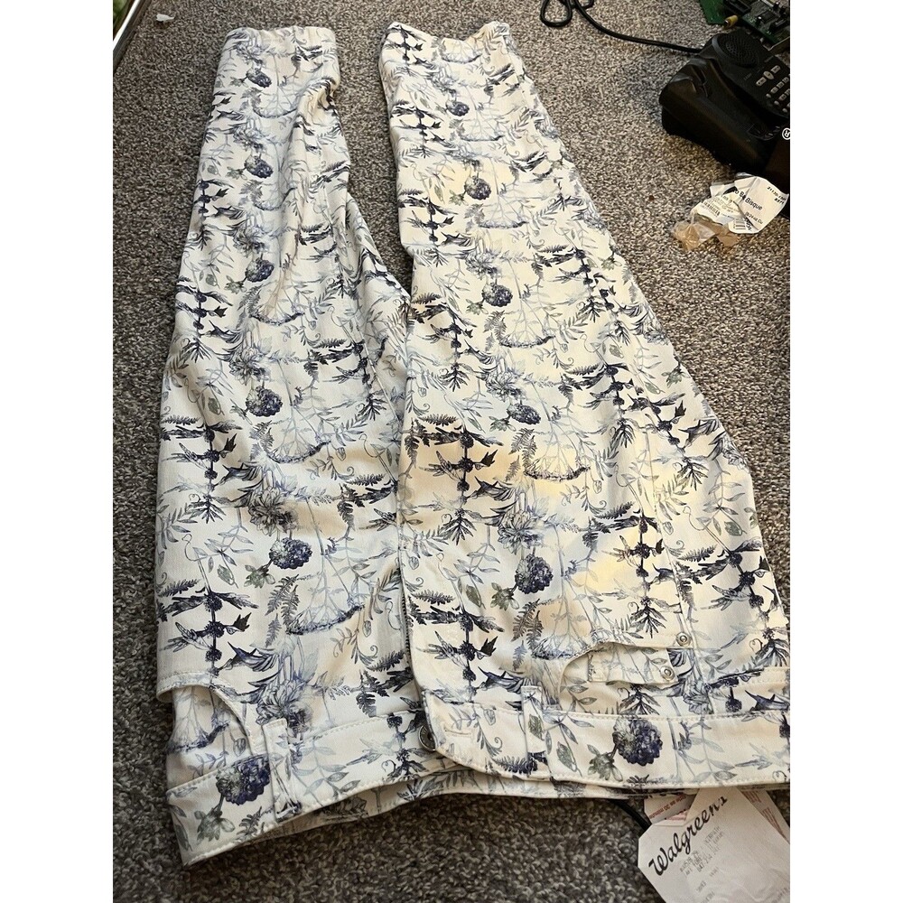 Romy Gerry Weber Edition Floral Patterned Pants Size 38R 7/8